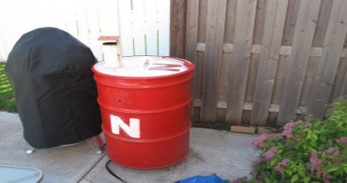 55 gallon drum smoker project