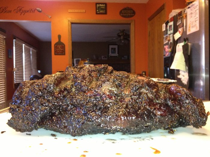 Smoked Whole Waygu Shoulder Clod