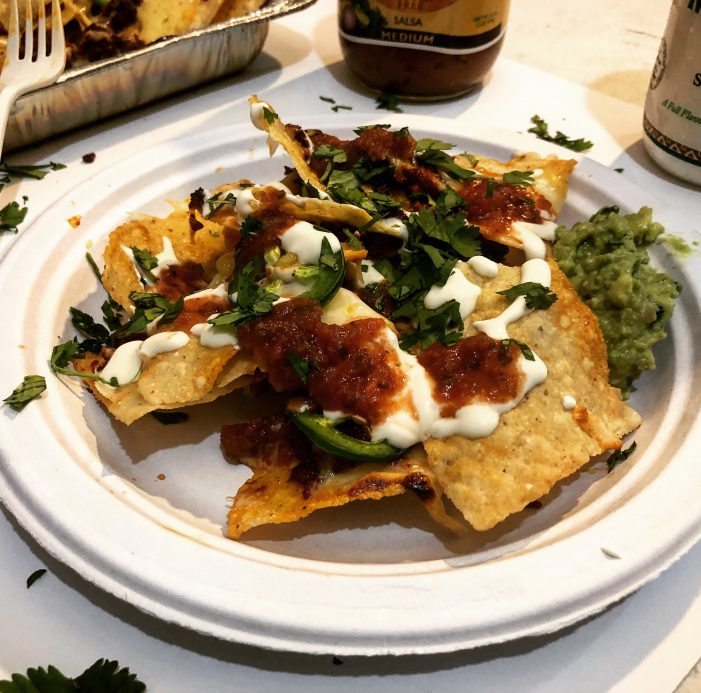 Tailgate Food: Smoked Chorizo Nachos!